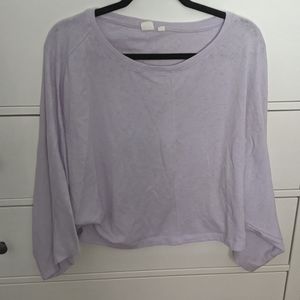 Gap purple long sleeve sweater size medium